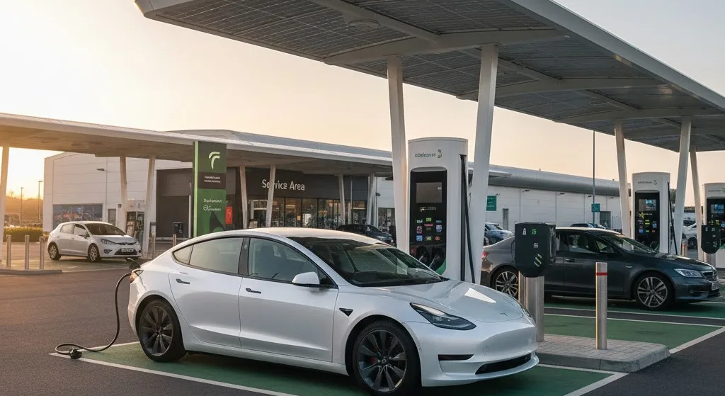 Electric Cars on Motorways: Planning Your Charging